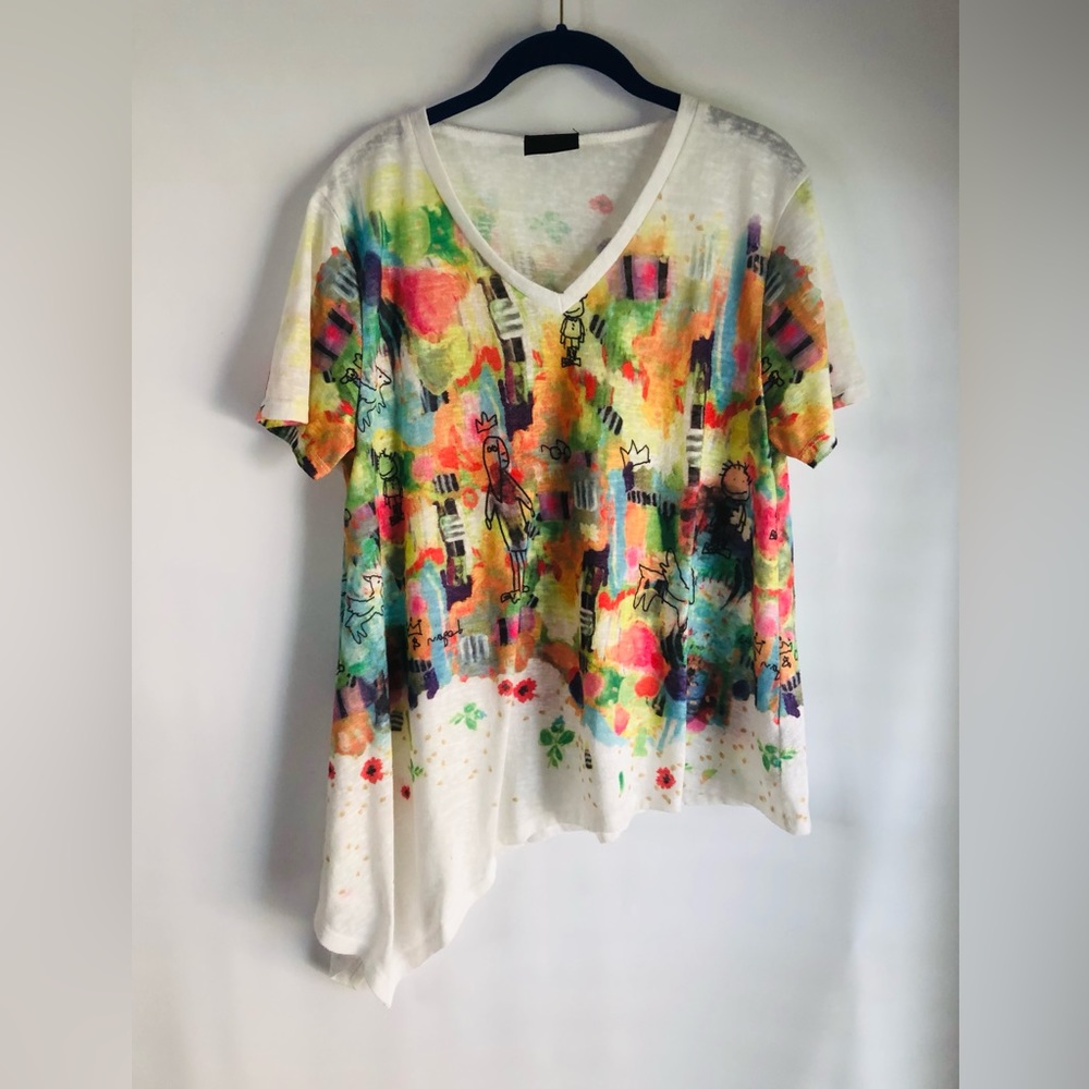 Tunic Small Shark Bite short sleeve
